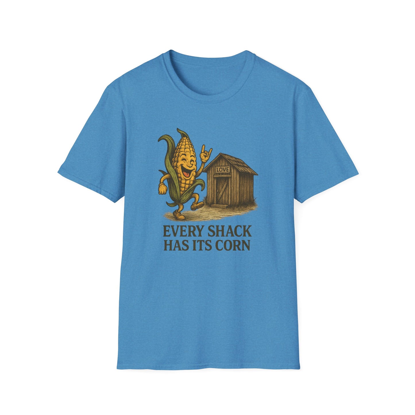 Whimsical Corn-Themed T-Shirt