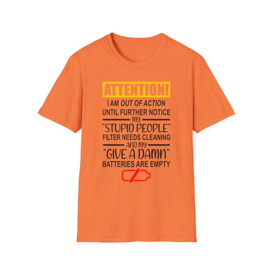 Humorous Statement T-Shirt