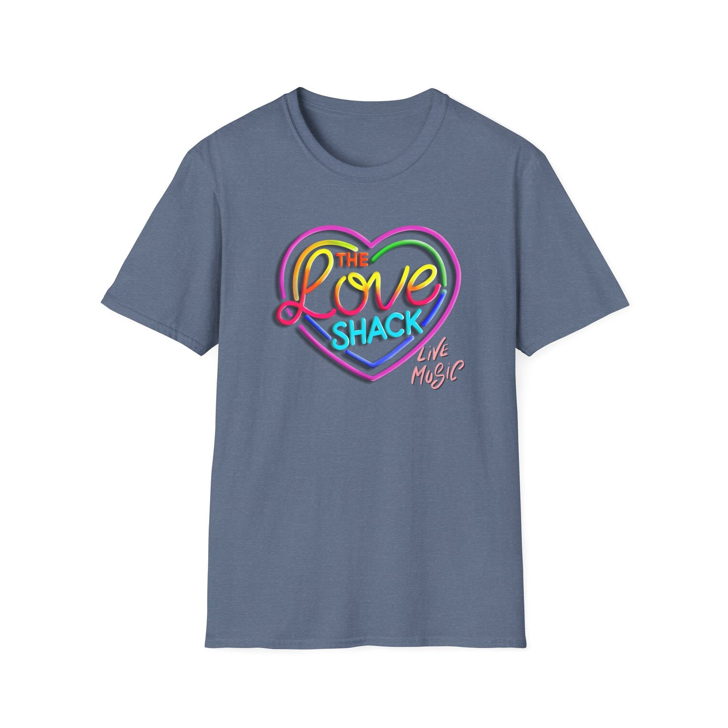 Colorful Love Shack Unisex T-Shirt