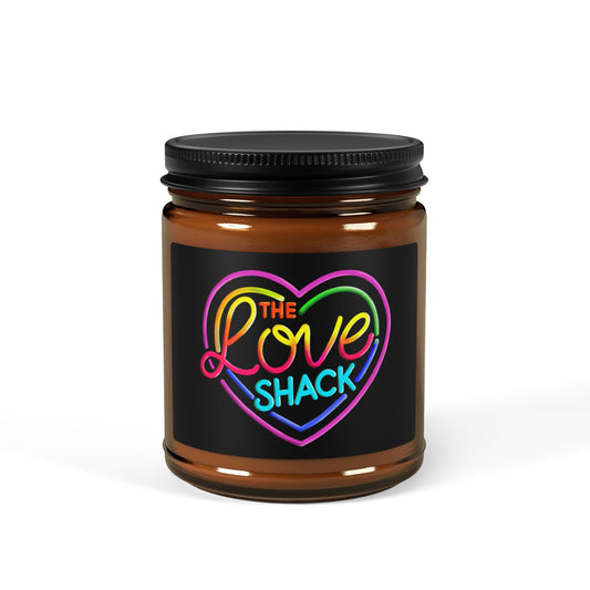 Colorful Scented Soy Candle - The Love Shack