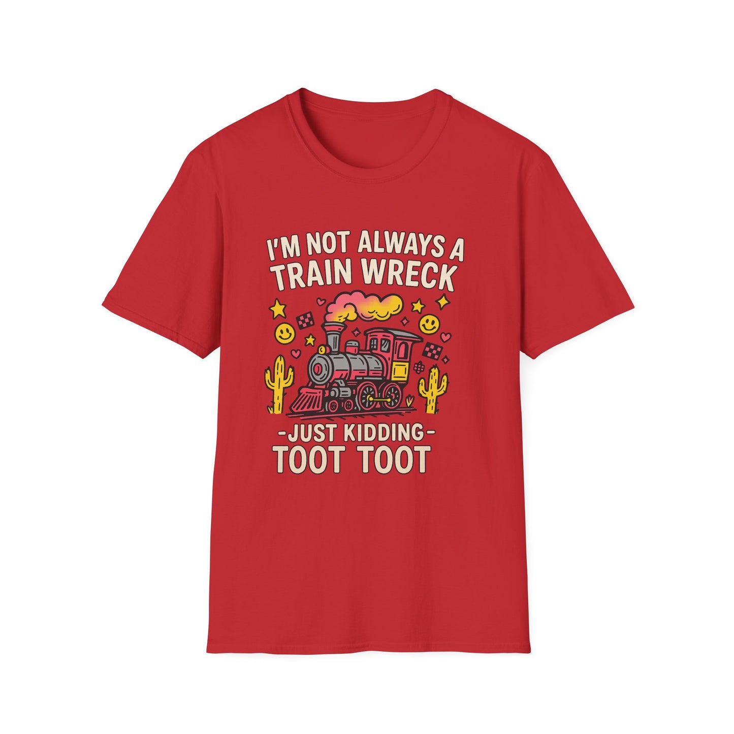 Lighthearted Train Wreck T-Shirt