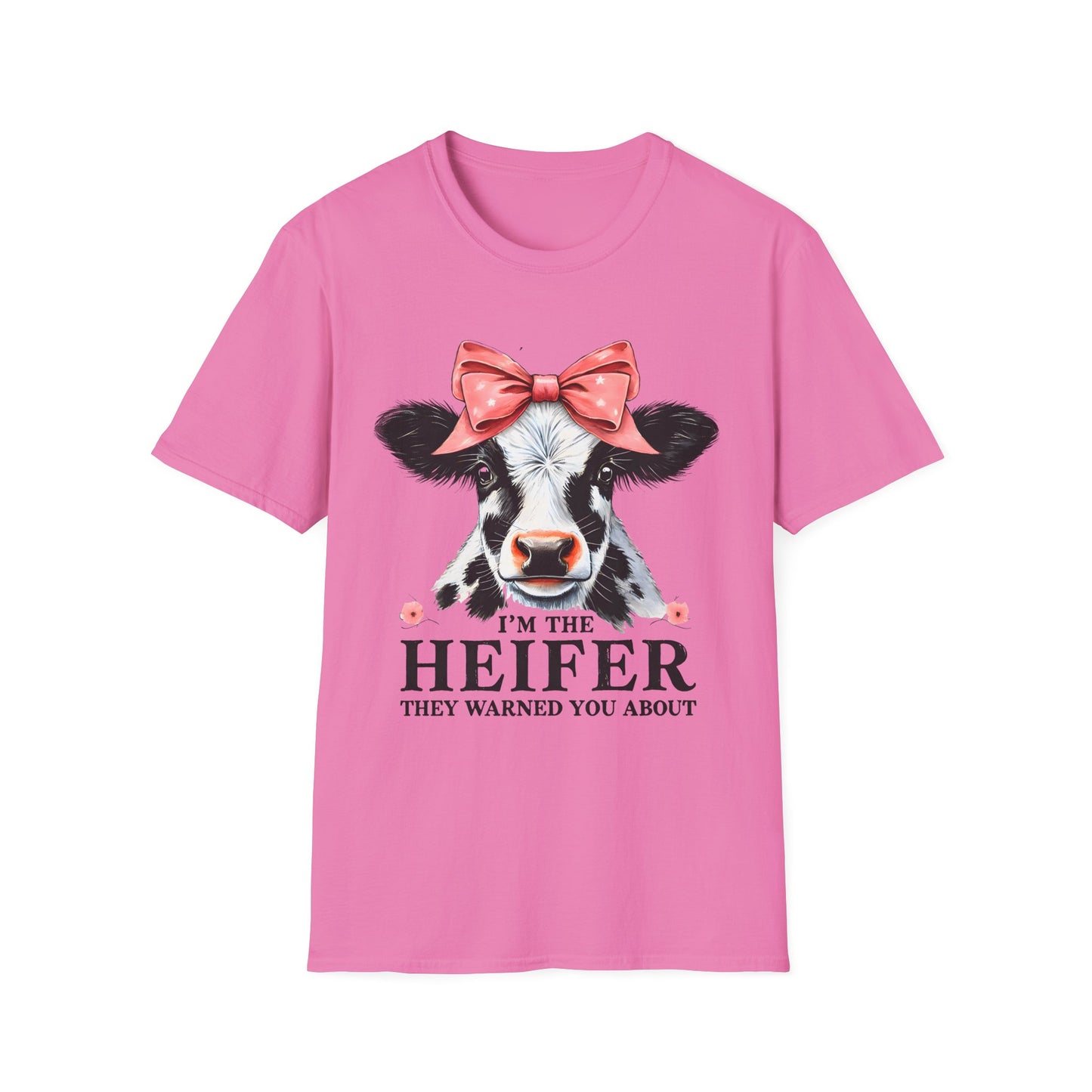 Cute Cow Graphic Tee - I'm the Heifer