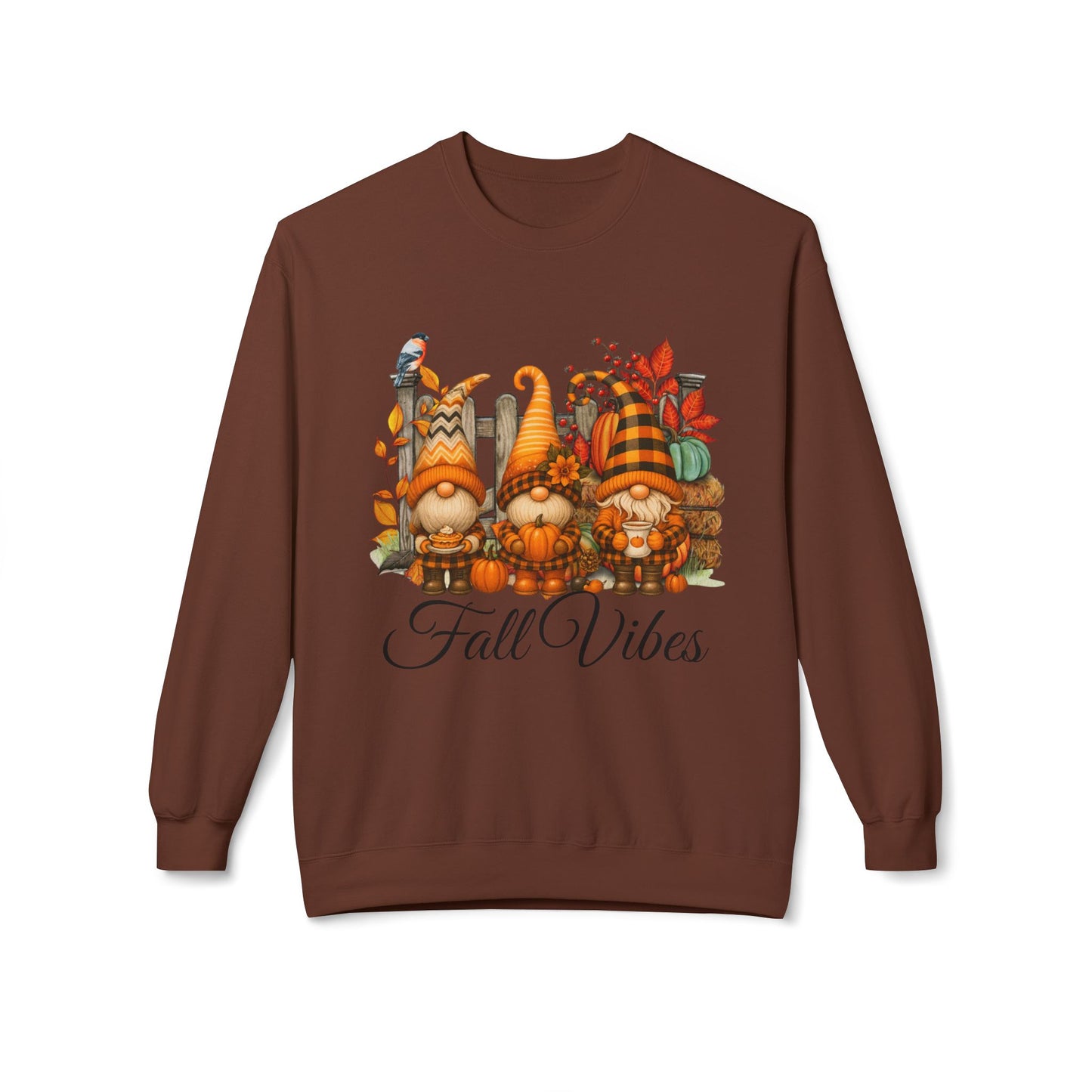 Cozy Fall Vibes Gnome Sweatshirt