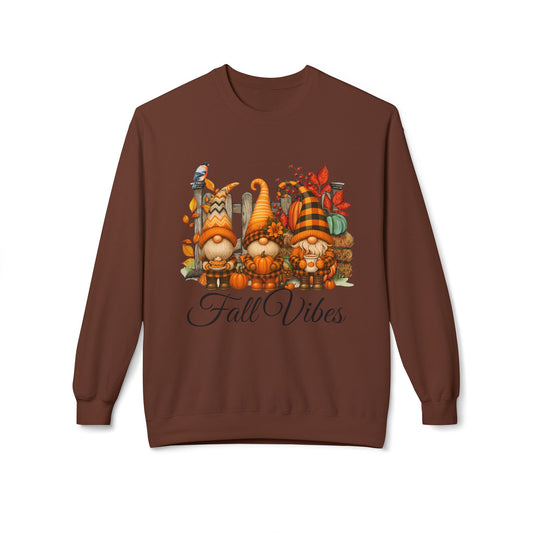 Cozy Fall Vibes Gnome Sweatshirt