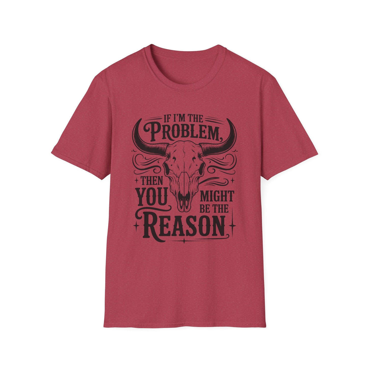 Funny Western Graphic Tee, Unisex Softstyle T-Shirt