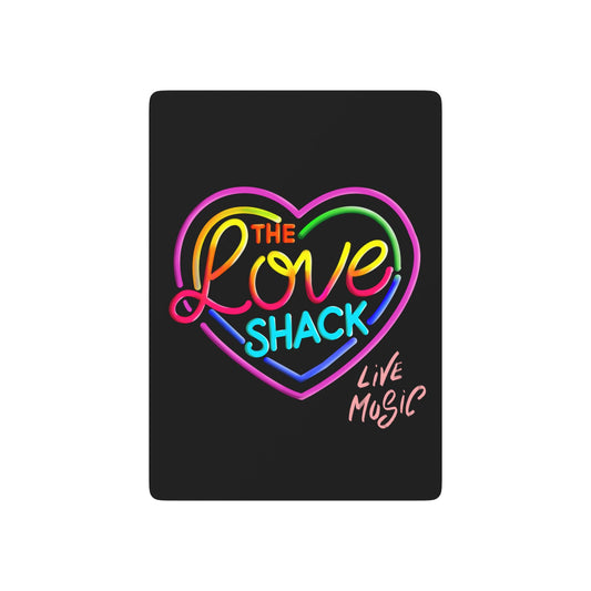 Playing Cards Set, Vibrant Heart & Ace of Spades, Party Game Gear, Fun Night In, Gift for Gamers, Poker Night Essentials