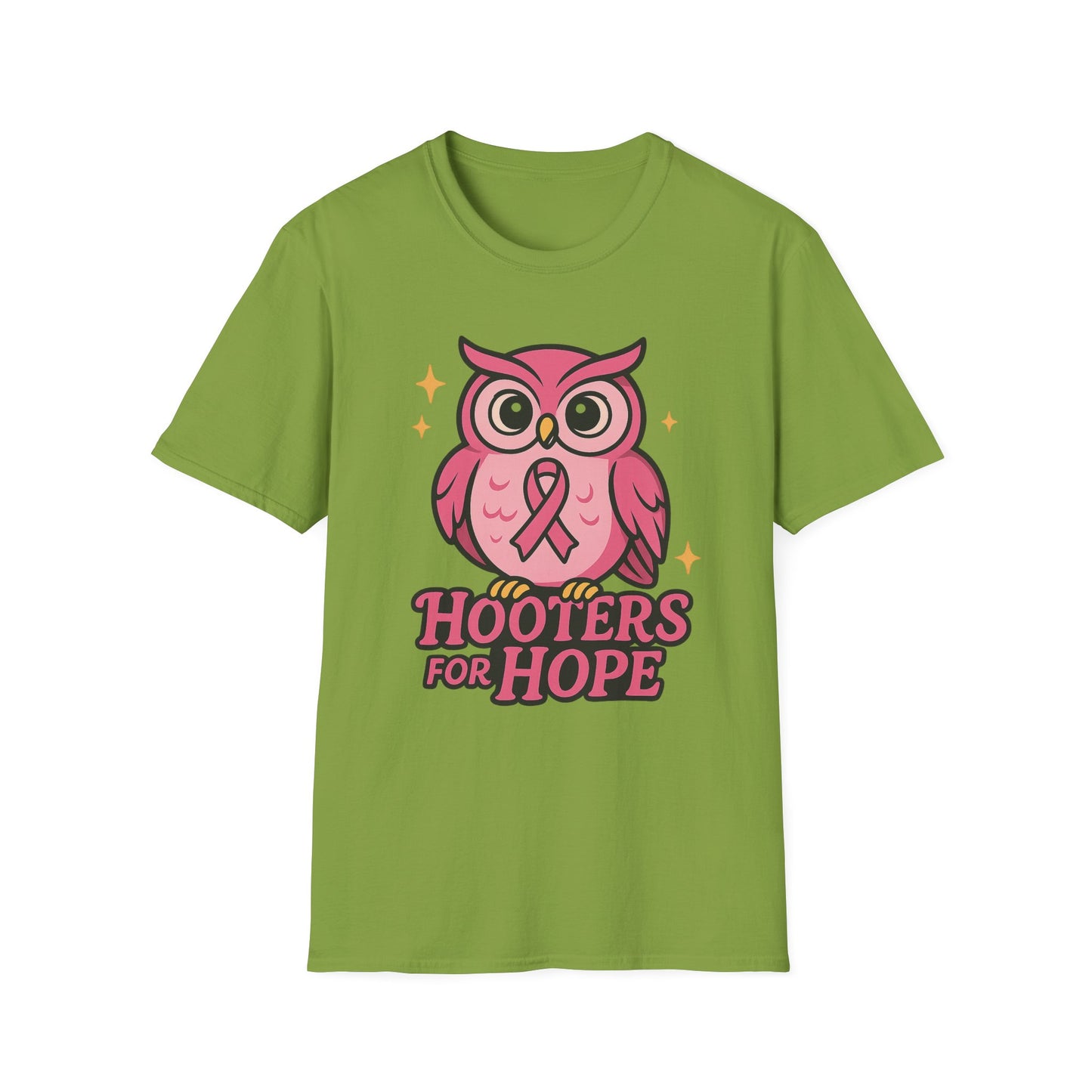 Pink Owl Breast Cancer Awareness T-Shirt