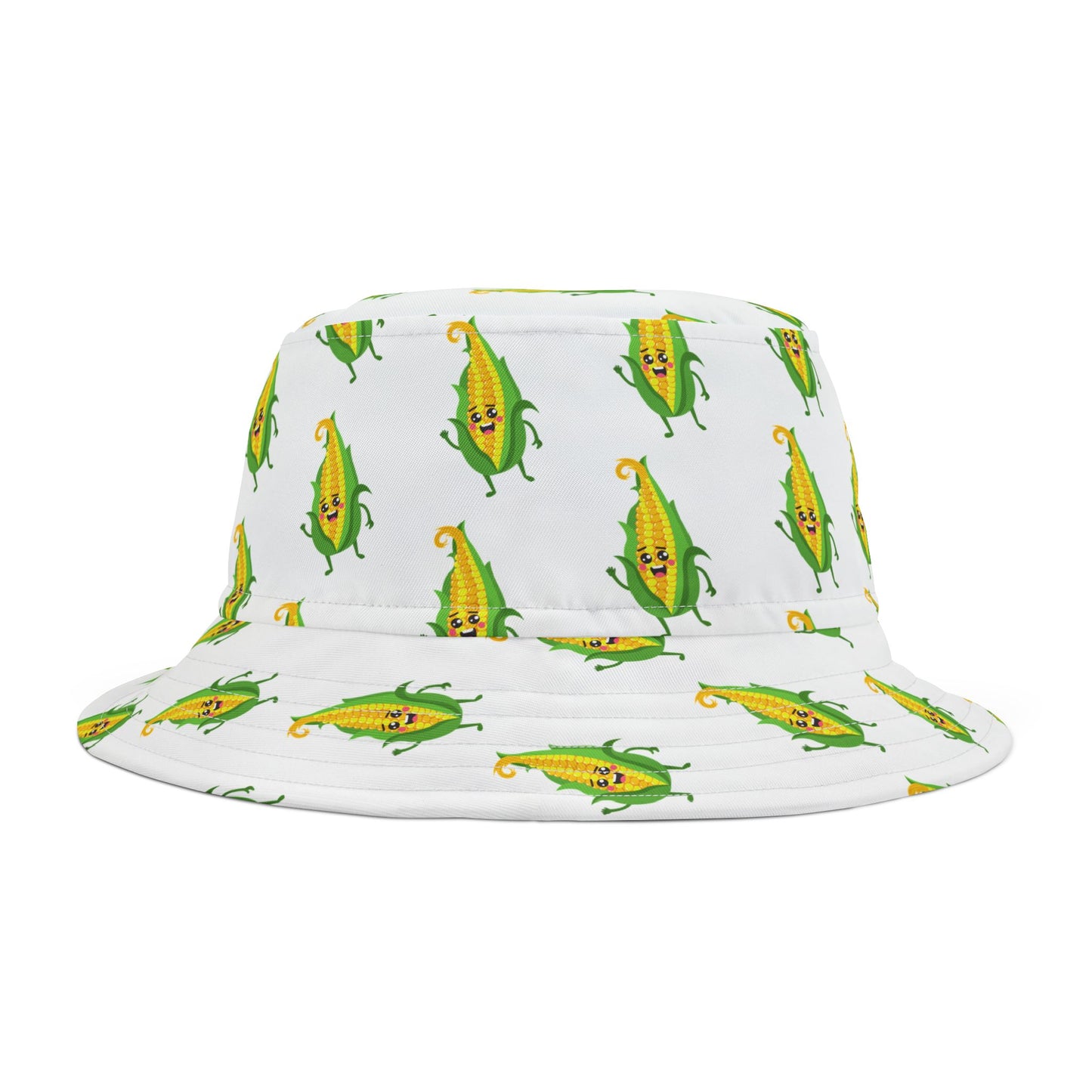 Funny Corn Pattern Bucket Hat