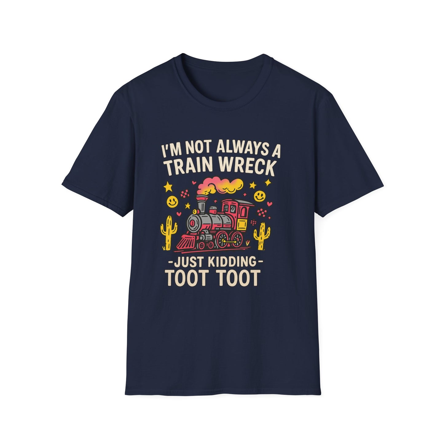 Lighthearted Train Wreck T-Shirt