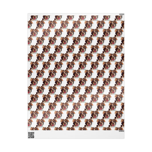 Meech- Dog-Themed Wrapping Paper