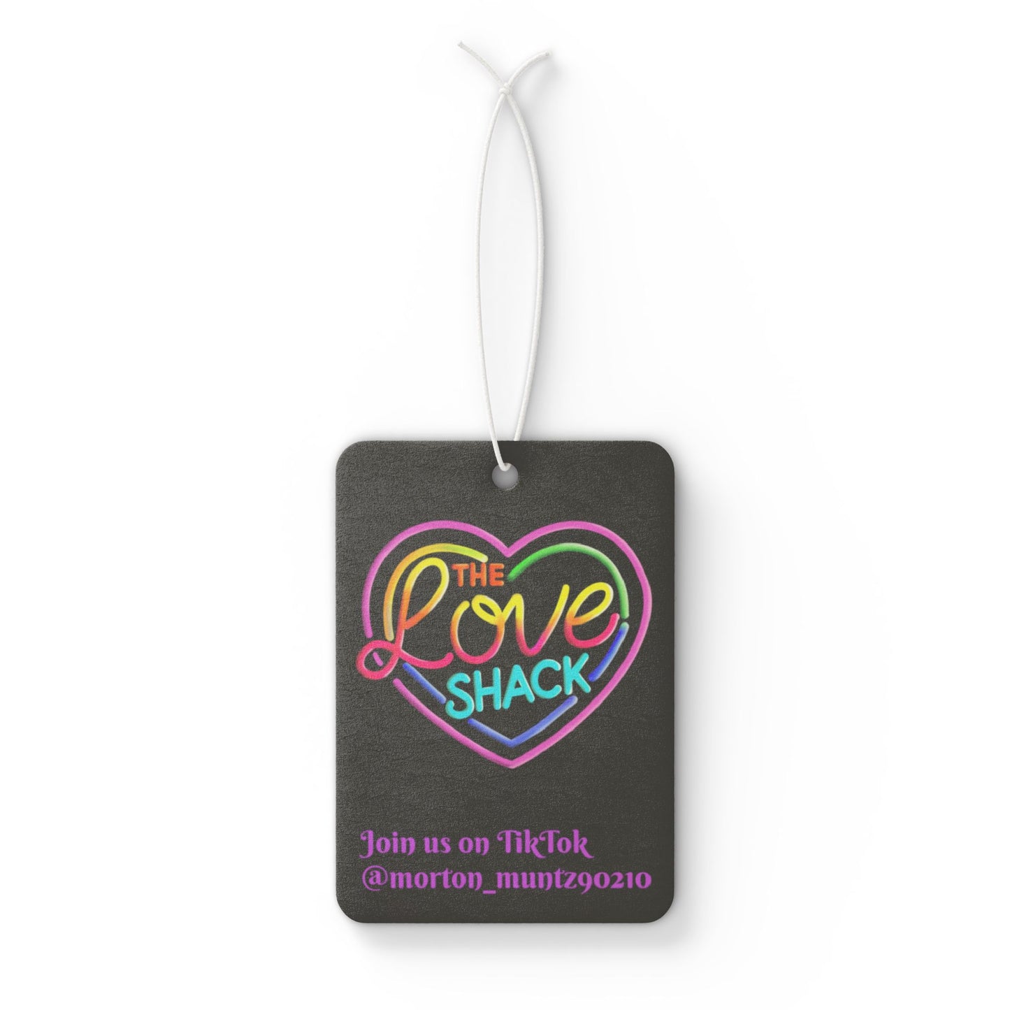 Colorful Love Shack Car Air Freshener
