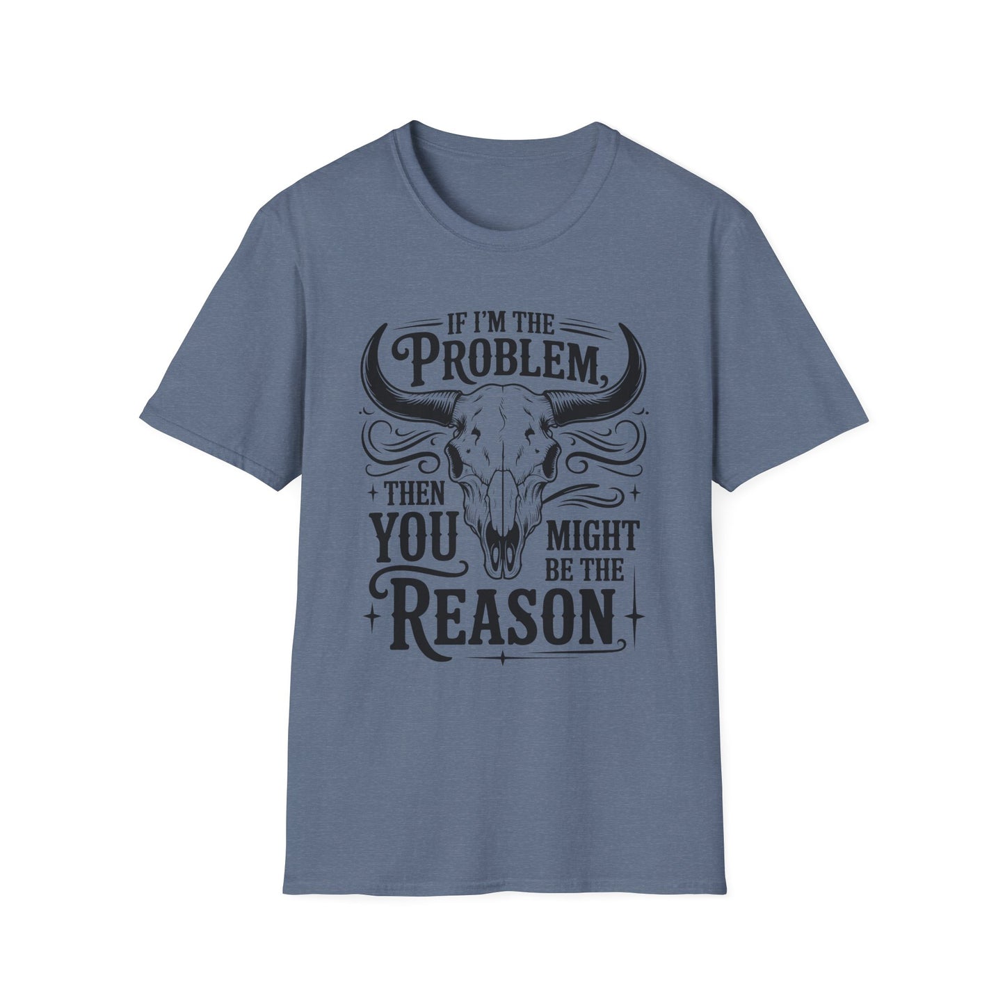 Funny Western Graphic Tee, Unisex Softstyle T-Shirt