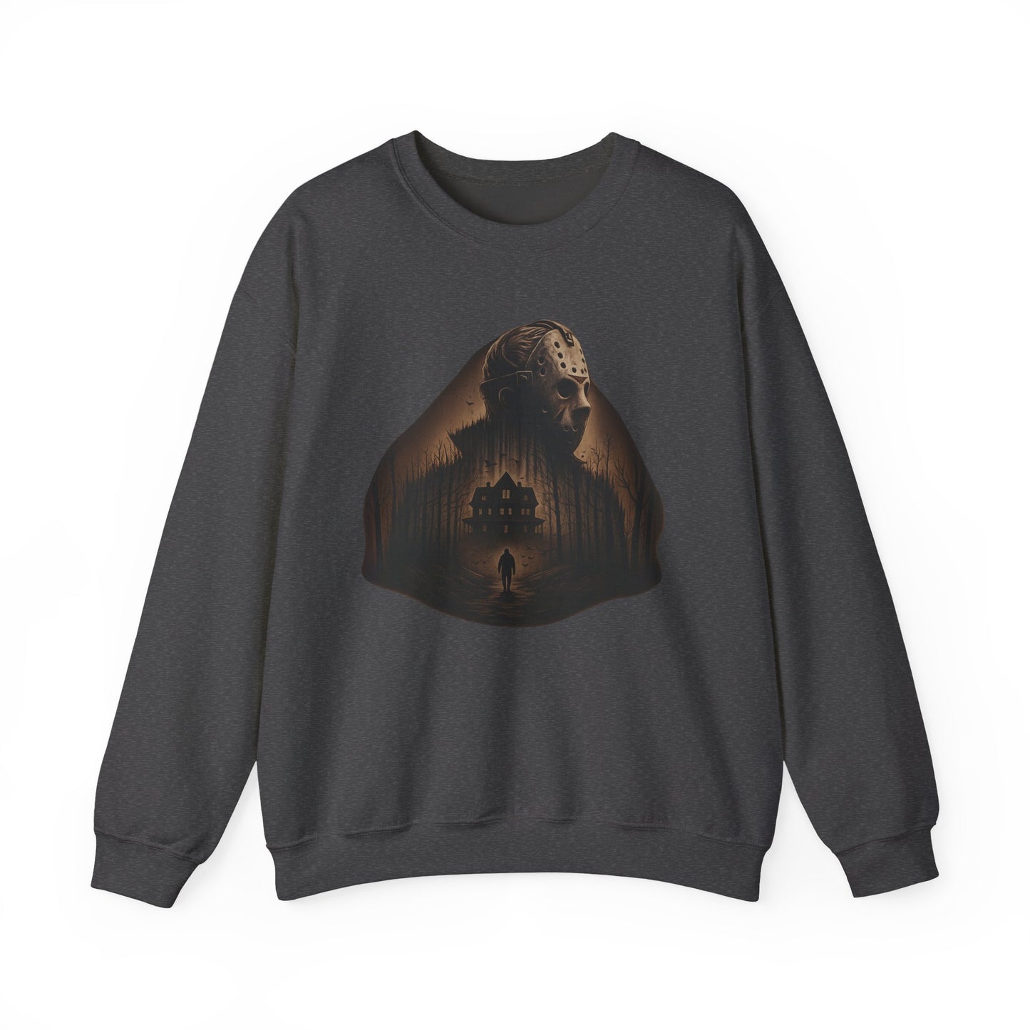 Spooky Horror Graphic Crewneck Sweatshirt