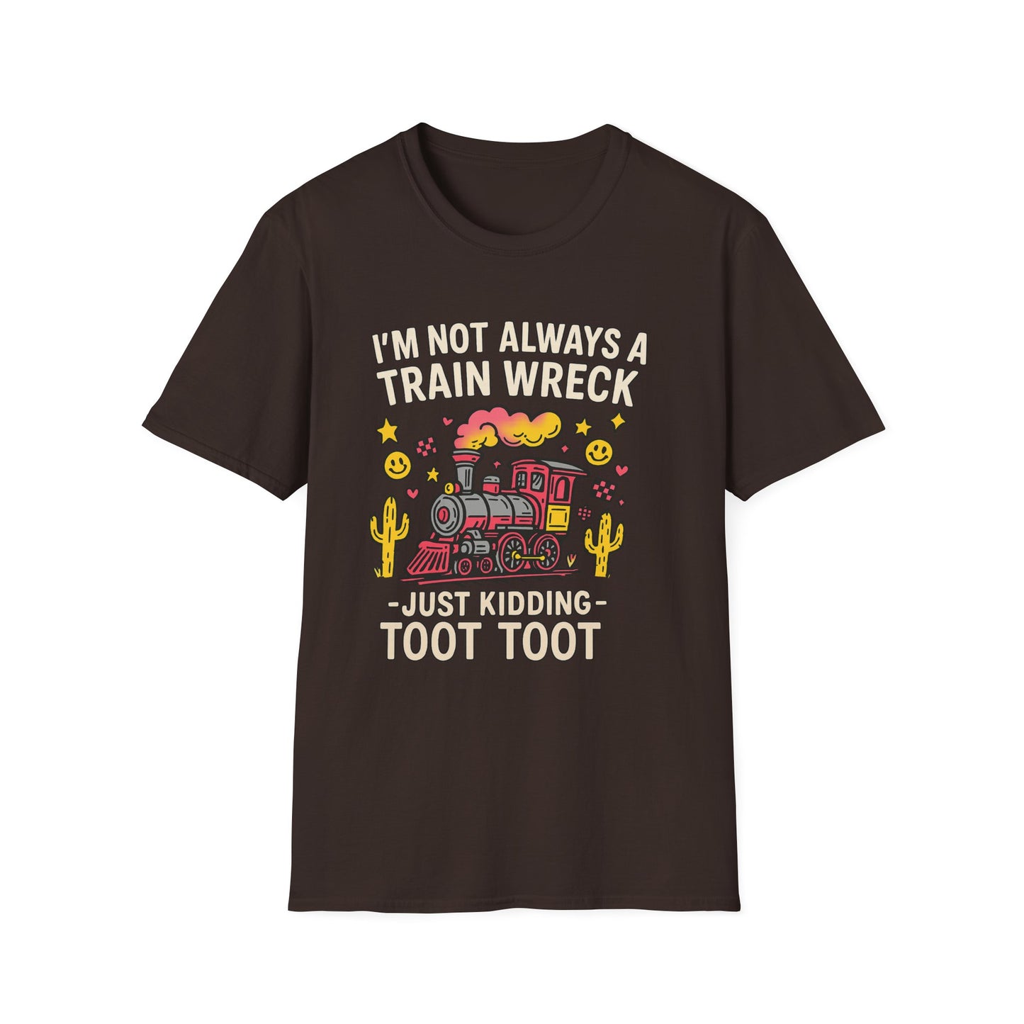 Lighthearted Train Wreck T-Shirt