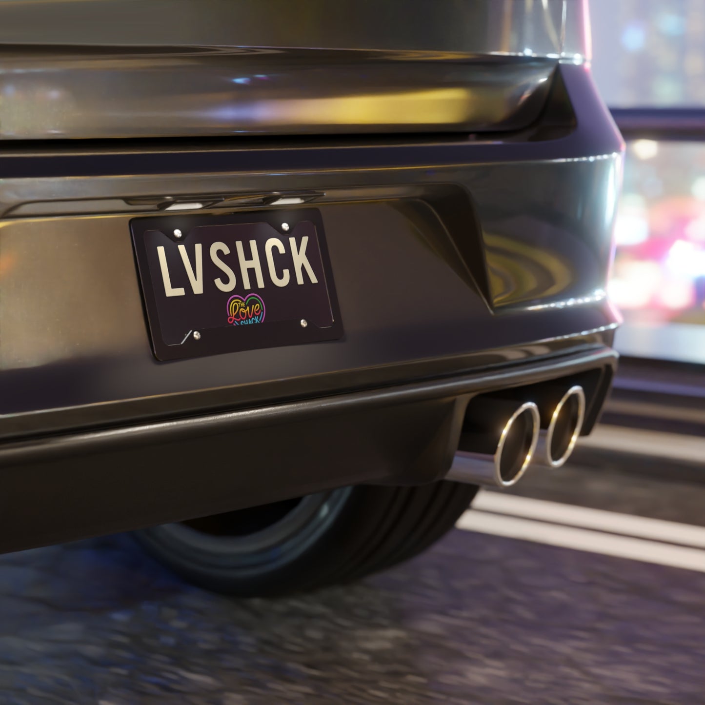 Love Shack - Personalized Vanity Plate