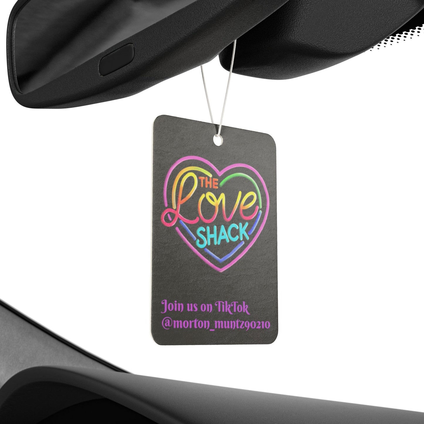 Colorful Love Shack Car Air Freshener