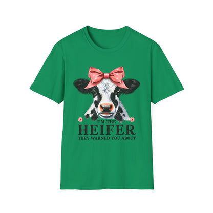 Cute Cow Graphic Tee - I'm the Heifer