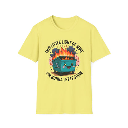 Funny Dumpster Fire Unisex T-Shirt