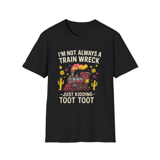 Lighthearted Train Wreck T-Shirt