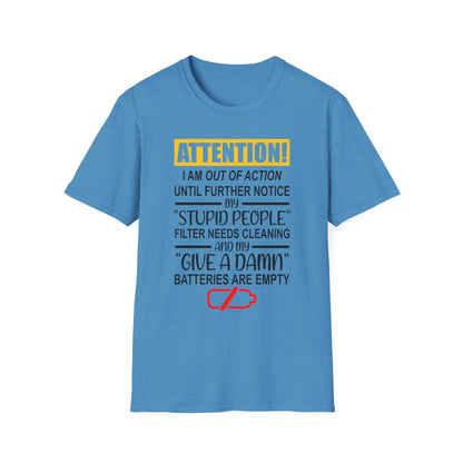 Humorous Statement T-Shirt