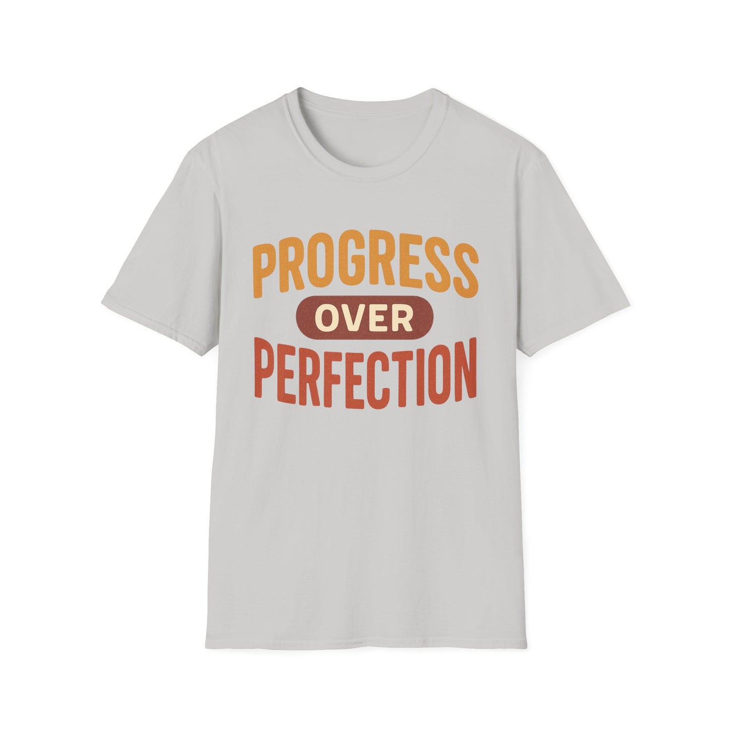Motivational T-Shirt - Progress Over Perfection