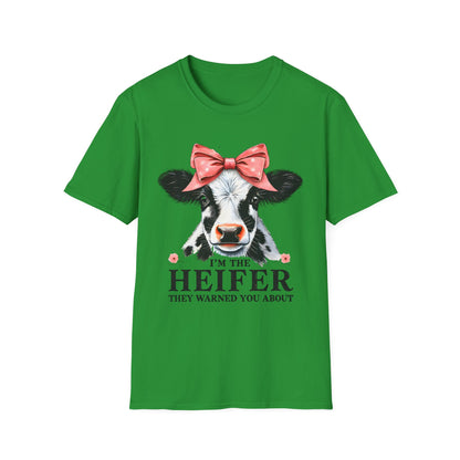 Cute Cow Graphic Tee - I'm the Heifer