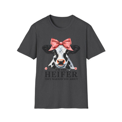 Cute Cow Graphic Tee - I'm the Heifer