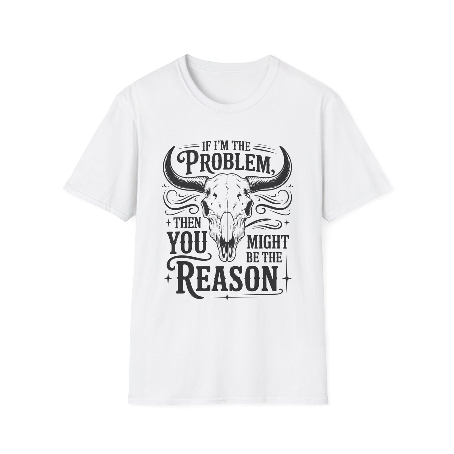 Funny Western Graphic Tee, Unisex Softstyle T-Shirt