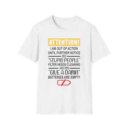 Humorous Statement T-Shirt