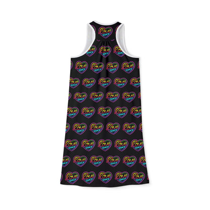 Love Shack Pattern Women's Racerback Dress