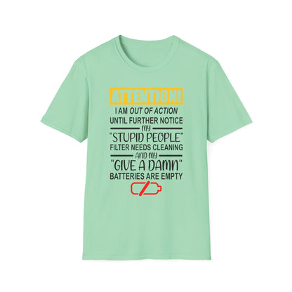Humorous Statement T-Shirt