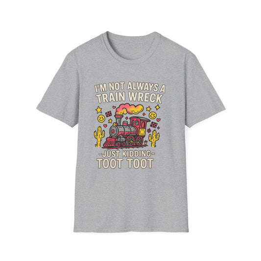 Lighthearted Train Wreck T-Shirt