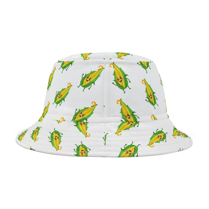 Funny Corn Pattern Bucket Hat