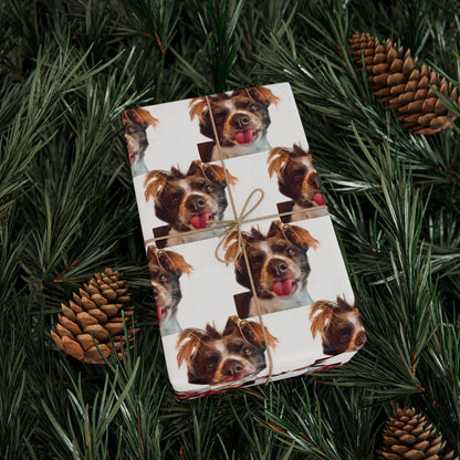 Meech- Dog-Themed Wrapping Paper