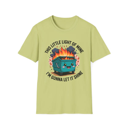 Funny Dumpster Fire Unisex T-Shirt