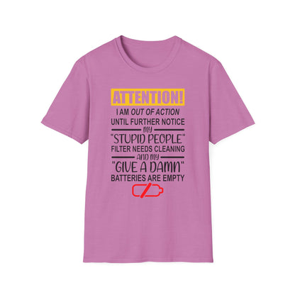 Humorous Statement T-Shirt