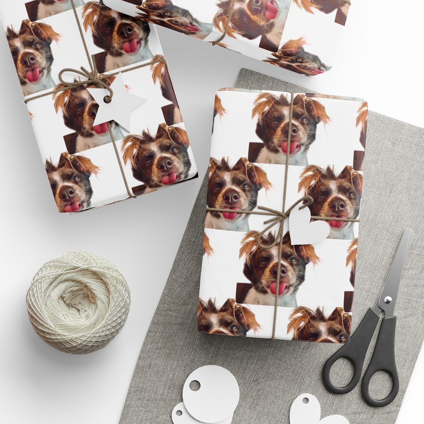 Meech- Dog-Themed Wrapping Paper