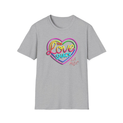 Colorful Love Shack Unisex T-Shirt