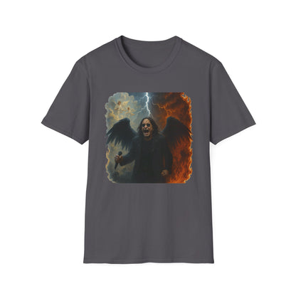Gothic Angel T-Shirt, Edgy Graphic Tee