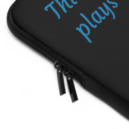 Colorful Music-Themed Laptop Sleeve for Music Lovers