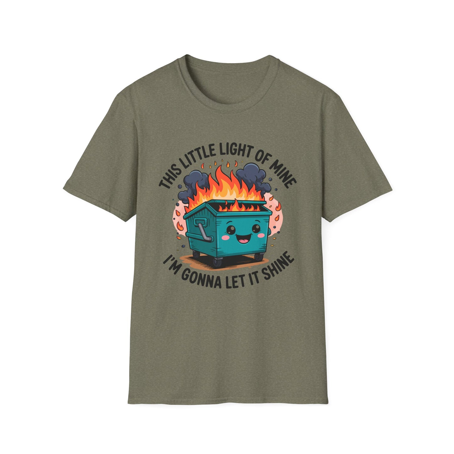 Funny Dumpster Fire Unisex T-Shirt