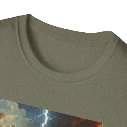 Gothic Angel T-Shirt, Edgy Graphic Tee