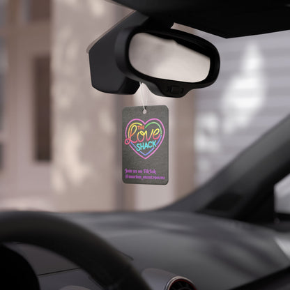 Colorful Love Shack Car Air Freshener
