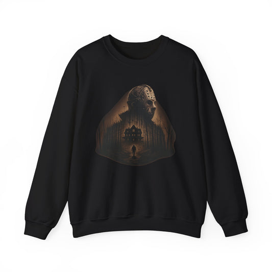 Spooky Horror Graphic Crewneck Sweatshirt