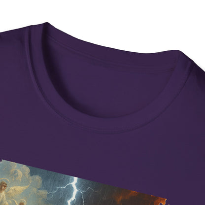 Gothic Angel T-Shirt, Edgy Graphic Tee