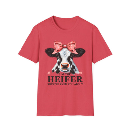 Cute Cow Graphic Tee - I'm the Heifer