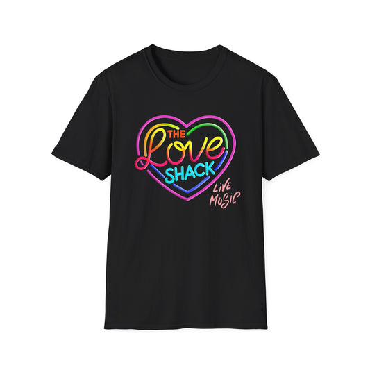 Comfy and Vibrant Love Shack T-Shirt