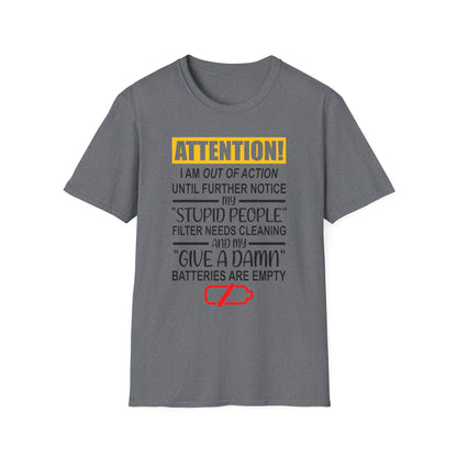 Humorous Statement T-Shirt