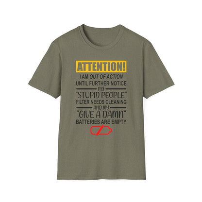 Humorous Statement T-Shirt