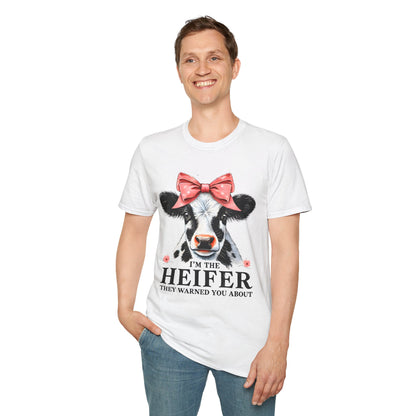 Cute Cow Graphic Tee - I'm the Heifer